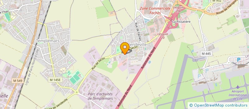 localisation de l'entreprise SCI AMICI  VENDEVILLE