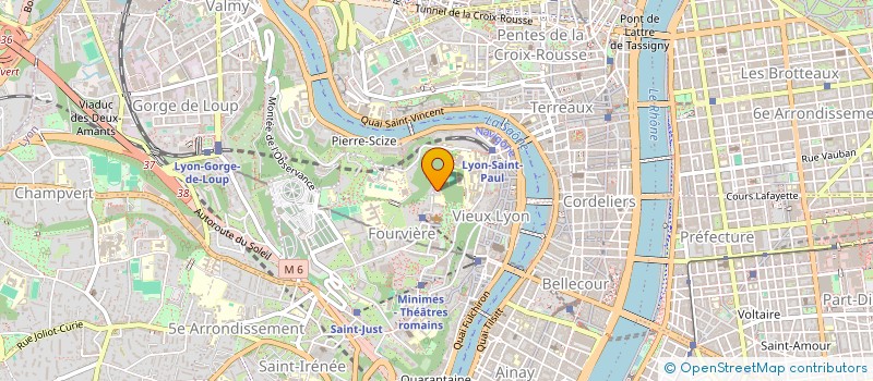 localisation de l'entreprise SCI AMICIE  LYON