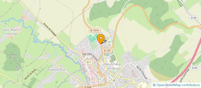 localisation de l'entreprise SCI AMICIZIA  NEUFCHATEL-EN-BRAY