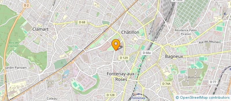 localisation de l'entreprise SCI  AMIDO à FONTENAY-AUX-ROSES