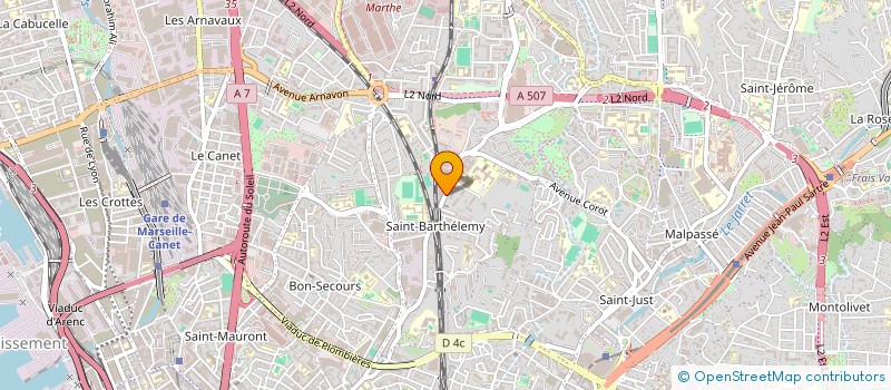 localisation de l'entreprise SCI AMIELLA à MARSEILLE