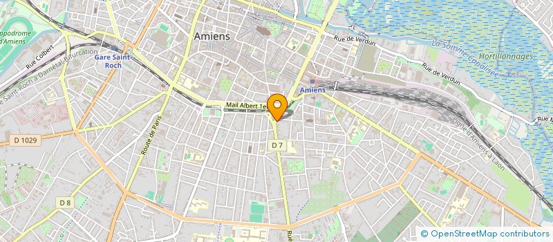 localisation de l'entreprise SCI AMIENS SUD-OUEST à AMIENS