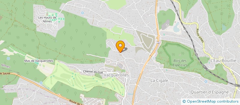 localisation de l'entreprise SCI AMILA  NIMES