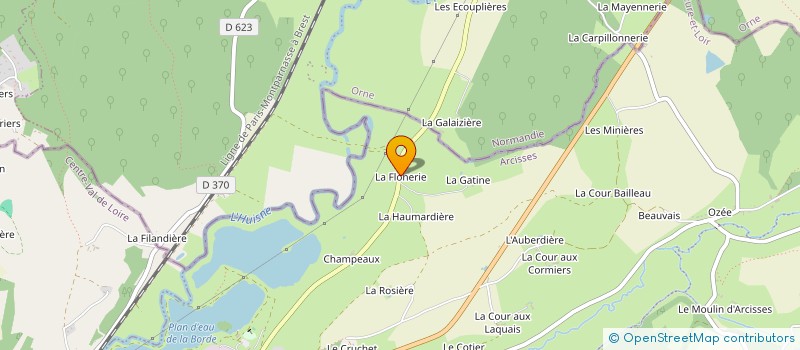 localisation de l'entreprise SCI AMILLY à ARCISSES