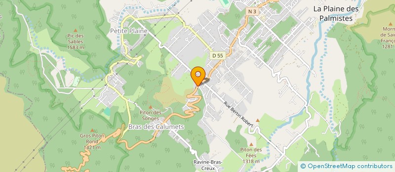 localisation de l'entreprise SCI AMILOUK  LA PLAINE-DES-PALMISTES