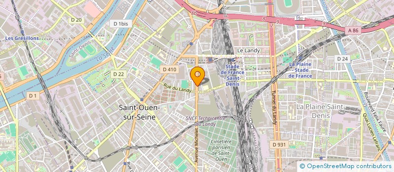 localisation de l'entreprise SCI AMIMARE  SAINT-DENIS