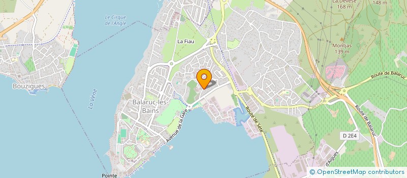 localisation de l'entreprise SCI AMIMMO  BALARUC-LES-BAINS