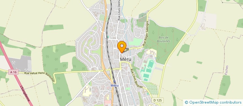 localisation de l'entreprise SCI AMIN  MERU