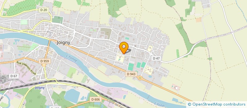 localisation de l'entreprise SCI AMIN à JOIGNY