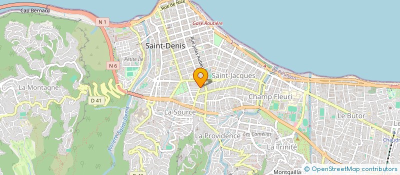 localisation de l'entreprise SCI AMINE à SAINT-DENIS