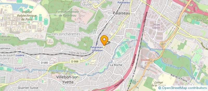 localisation de l'entreprise SCI AMIR à PALAISEAU