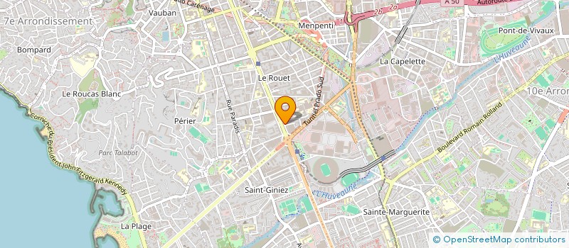 localisation de l'entreprise SCI AMIR à MARSEILLE