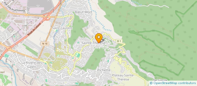 localisation de l'entreprise SCI AMIRA à LA POSSESSION