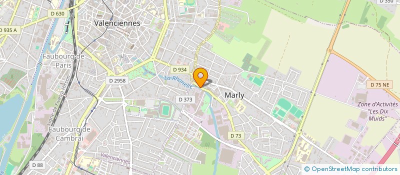 localisation de l'entreprise SCI AMIRAL à MARLY