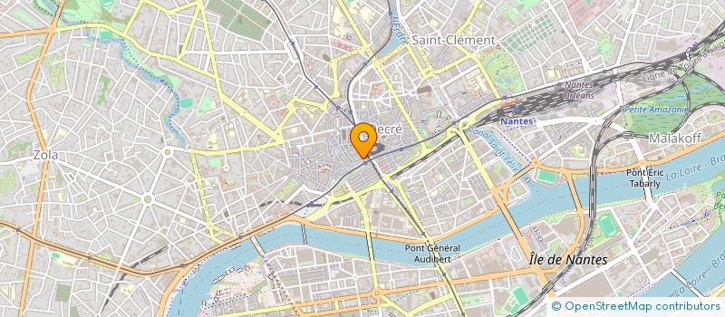 localisation de l'entreprise SCI AMIRAL DUCHAFFAULT à NANTES