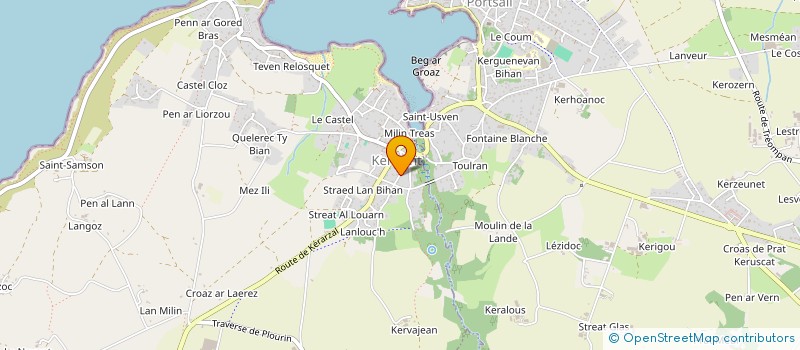 localisation de l'entreprise SCI AMIRAL LOLIC  PLOUDALMEZEAU