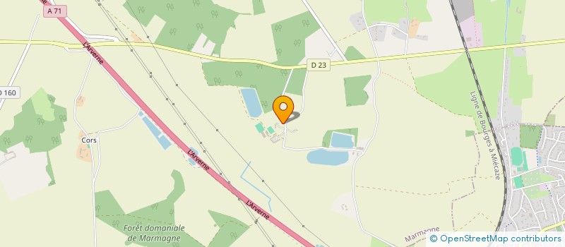 localisation de l'entreprise SCI AMIRE  MARMAGNE