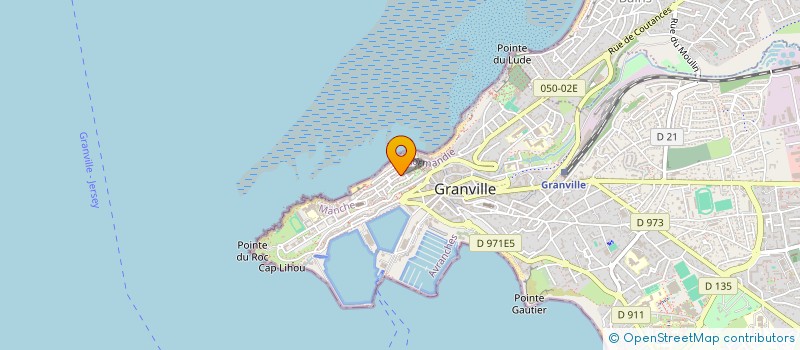 localisation de l'entreprise SCI AMIROTOTO à GRANVILLE