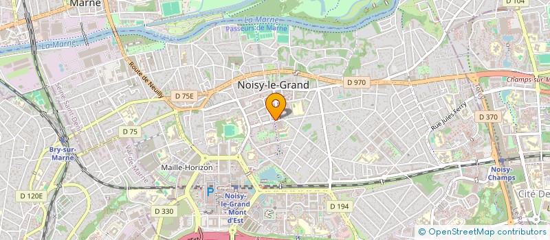 localisation de l'entreprise SCI AMIS à NOISY-LE-GRAND