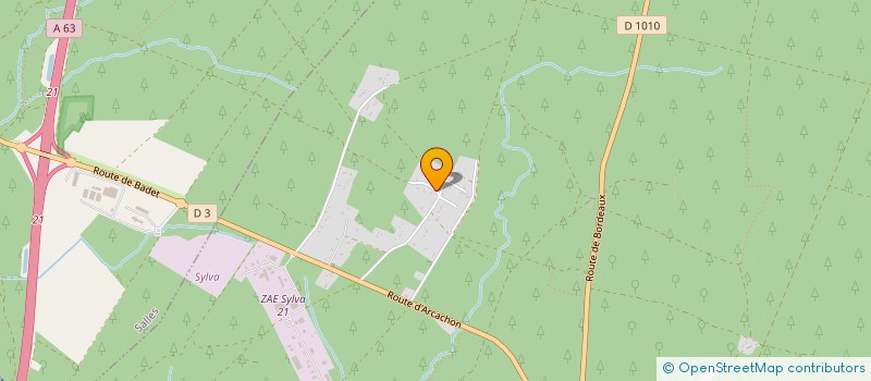 localisation de l'entreprise SCI AMIS  BELIN-BELIET