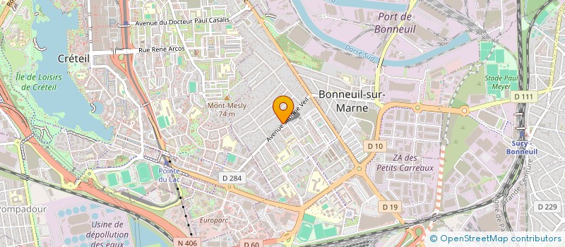 localisation de l'entreprise SCI AMIS à BONNEUIL-SUR-MARNE