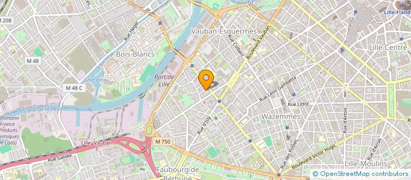 localisation de l'entreprise SCI AMIS à LILLE
