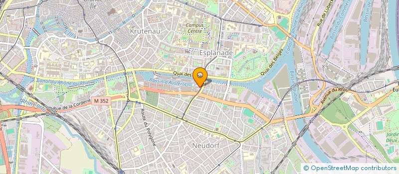 localisation de l'entreprise SCI AMIS Z  STRASBOURG