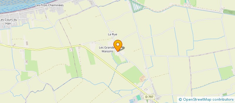 localisation de l'entreprise SCI AMJ  SAINT-BROLADRE