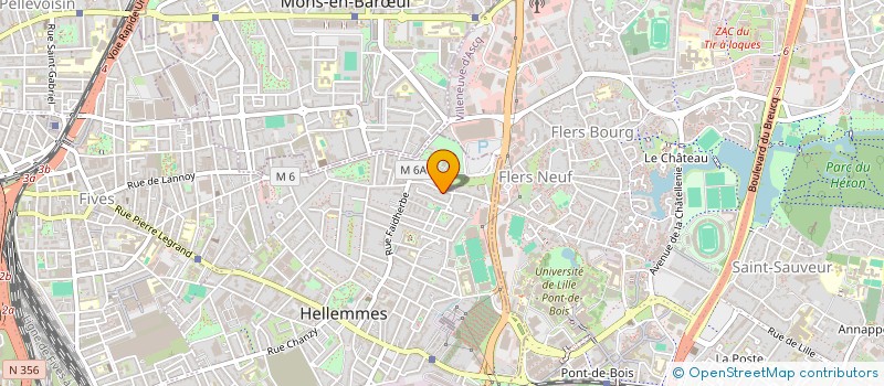 localisation de l'entreprise SCI AMJ à LILLE