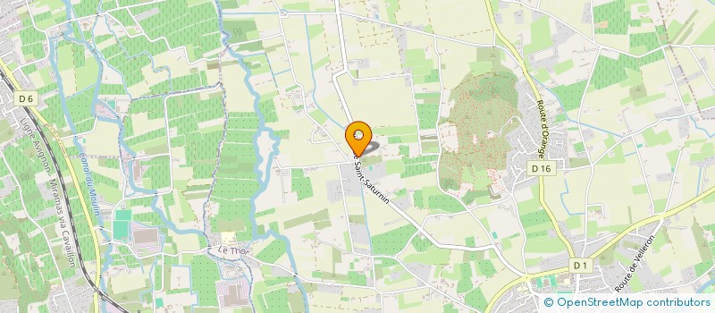 localisation de l'entreprise SCI AMJ  LE THOR