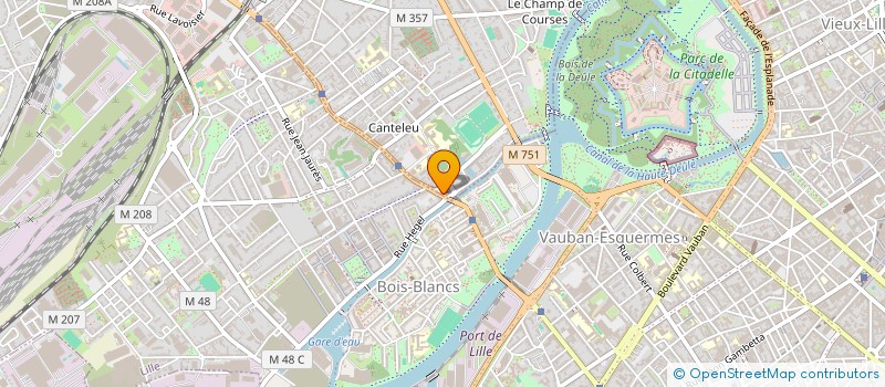 localisation de l'entreprise SCI AMJB à LAMBERSART