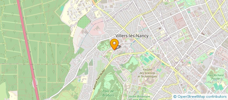 localisation de l'entreprise SCI AMJM à VILLERS-LES-NANCY