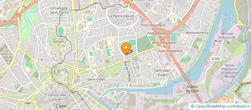 localisation de l'entreprise SCI AMKA à CAEN