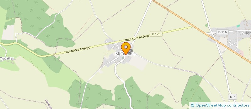 localisation de l'entreprise SCI AML  VEXIN-SUR-EPTE