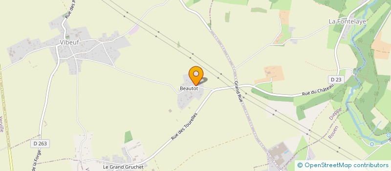 localisation de l'entreprise SCI AML  VIBEUF