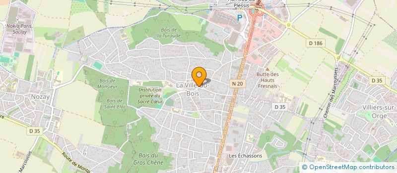 localisation de l'entreprise SCI AML à LA VILLE-DU-BOIS