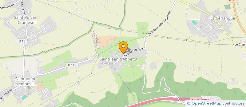 localisation de l'entreprise SCI AML IMMO  LA CERLANGUE