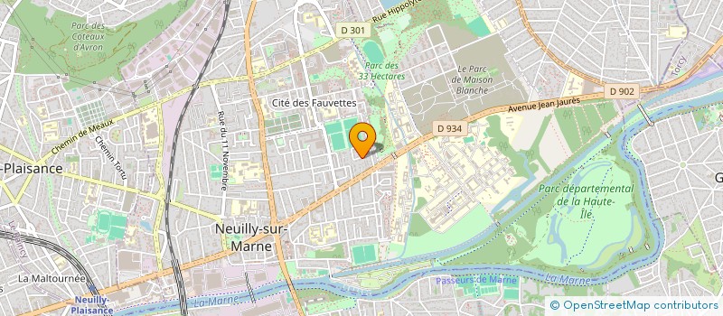 localisation de l'entreprise SCI AMLD à NEUILLY-SUR-MARNE