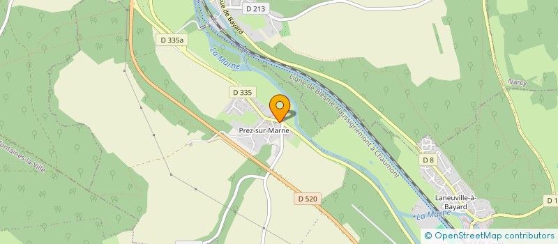 localisation de l'entreprise SCI AMLM à BAYARD-SUR-MARNE