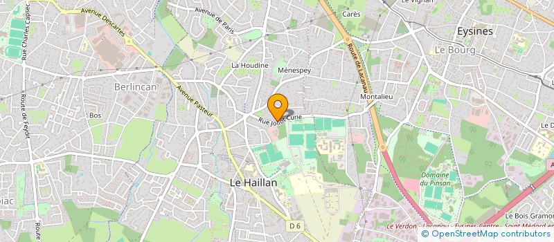 localisation de l'entreprise SCI AMMA  LE HAILLAN