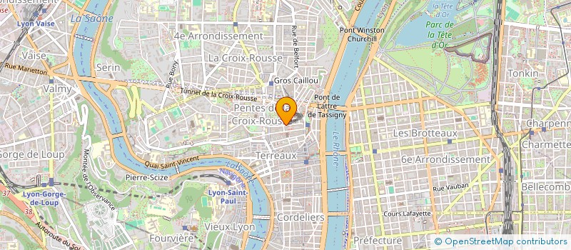 localisation de l'entreprise SCI AMMA à LYON