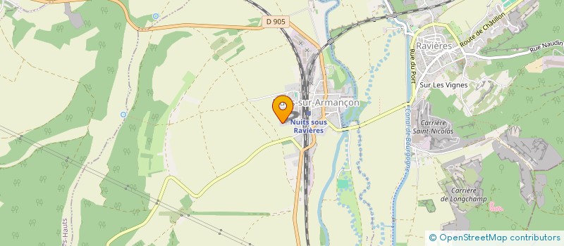 localisation de l'entreprise SCI AMMANO  NUITS