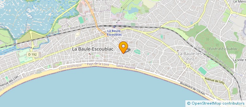 localisation de l'entreprise SCI AMMARIEL  LA BAULE-ESCOUBLAC