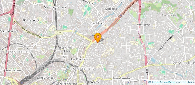 localisation de l'entreprise SCI AMMASO à MARSEILLE