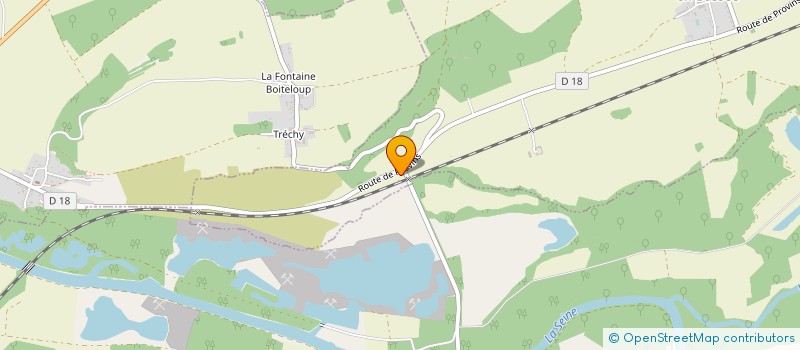 localisation de l'entreprise SCI AMMAVI  EGLIGNY