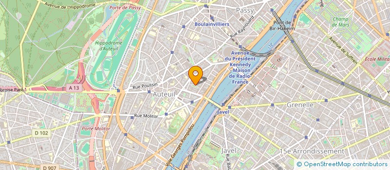 localisation de l'entreprise SCI AMMIGO FALSO  PARIS