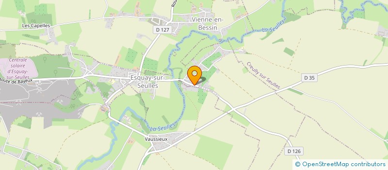 localisation de l'entreprise SCI AMML  ESQUAY-SUR-SEULLES