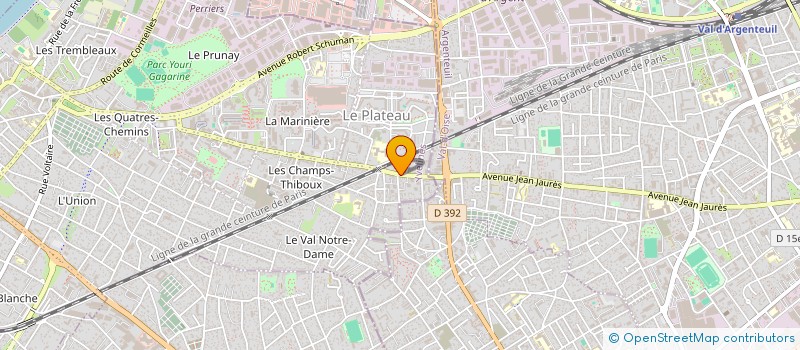 localisation de l'entreprise SCI AMMO  SARTROUVILLE