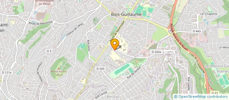 localisation de l'entreprise SCI AMMOR à BOIS-GUILLAUME