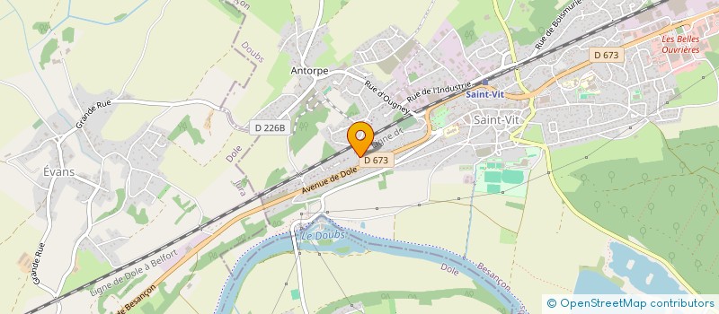 localisation de l'entreprise SCI AMMY  SAINT-VIT